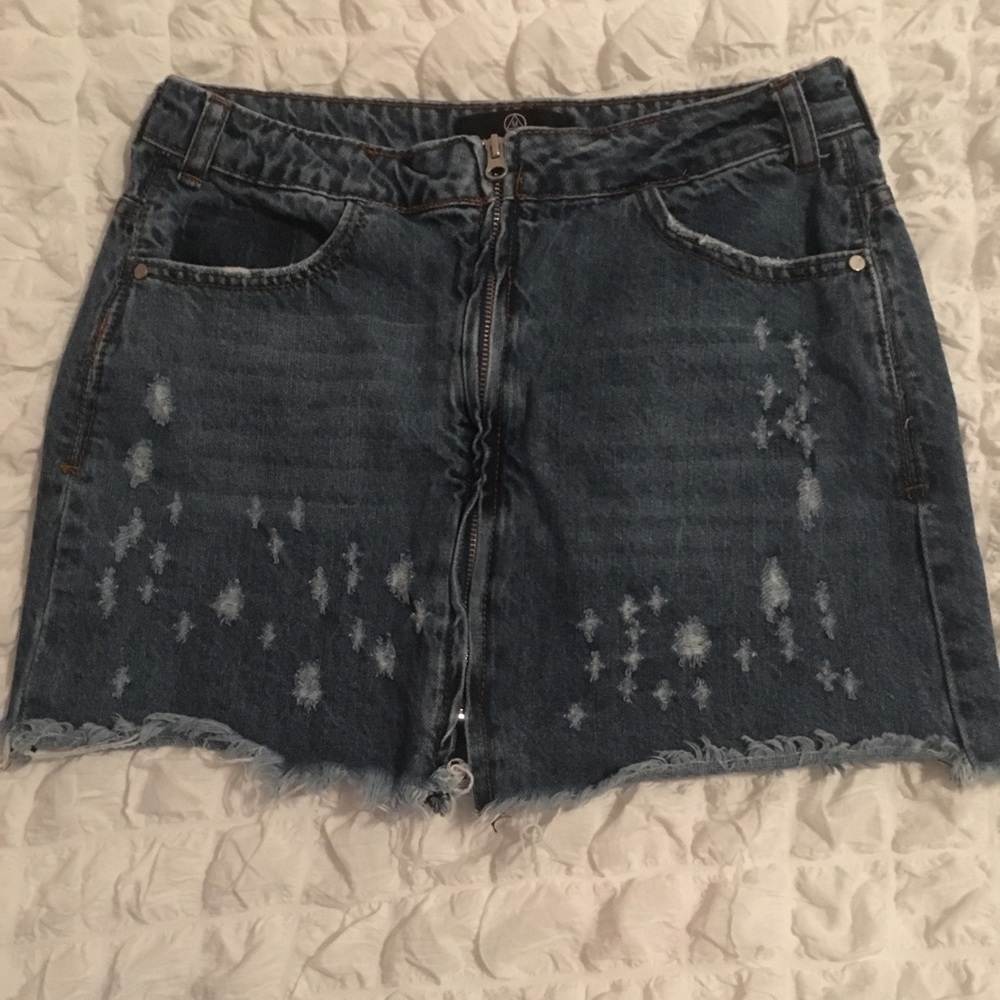 3 for 15! Missguided denim skirt